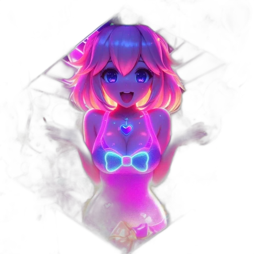 robot, mask, creature, jewelry, 3d render, vaporwave, concept art, pixel art transparent PNG cut-out