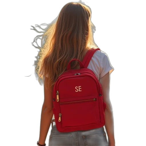 jacket, 3d render, photorealistic, red transparent PNG cut-out