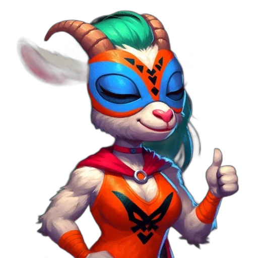 mask, concept art, pixel art, fantasy art, 3d render, animated, character, combines transparent PNG cut-out