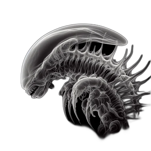 creature, dragon, animal, hair, concept art, 3d render, photorealistic, fantasy art transparent PNG cut-out