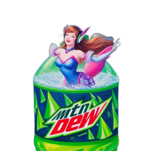 bottle, dress, food, weapon, vaporwave, 3d render, concept art, pixel art transparent PNG cut-out