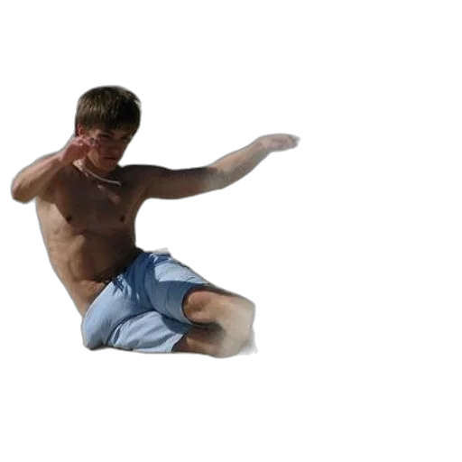 creature, animal, staff, weapon, 3d render, photorealistic, underwater, shirtless transparent PNG cut-out