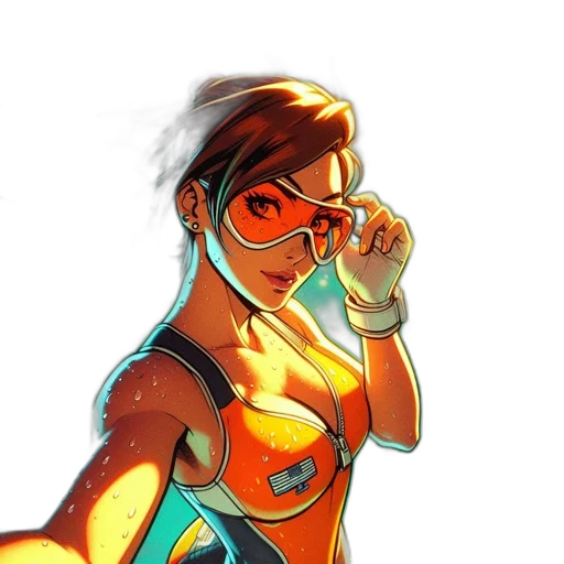 staff, mask, face, comic book art, concept art, cartoon, fantasy art, neon lights transparent PNG cut-out