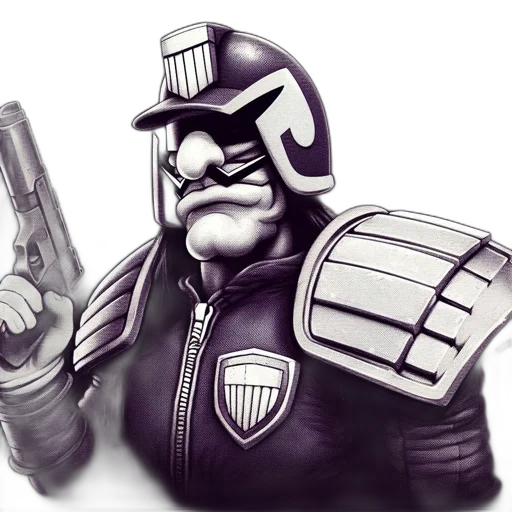 weapon, concept art, comic book art, pencil sketch, cartoon, armored, figure, monochrome transparent PNG cut-out