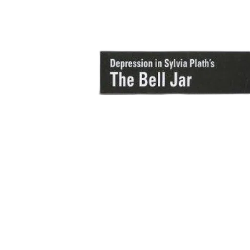 image, book, cover, titled, depression, sylvia, plath, bell transparent PNG cut-out