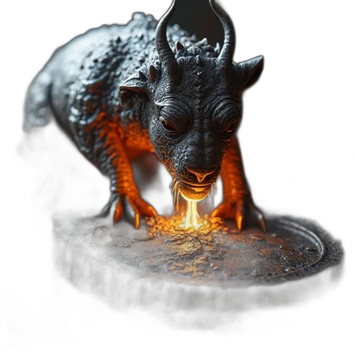dragon, animal, creature, mask transparent PNG cut-out
