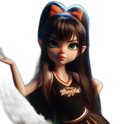 dress, 3d render, anime, fantasy art, photorealistic, dark, another, image transparent PNG cut-out