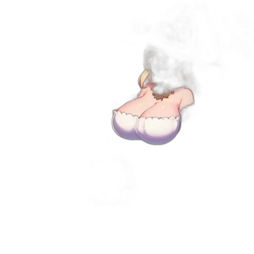 mask, food, shoes, hat, pixel art, concept art, 3d render, vaporwave transparent PNG cut-out