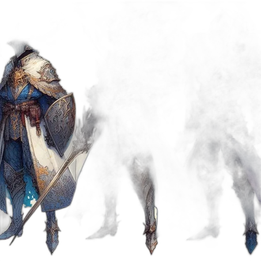 dragon, sword, weapon, staff, concept art, fantasy art, watercolor, photorealistic transparent PNG cut-out