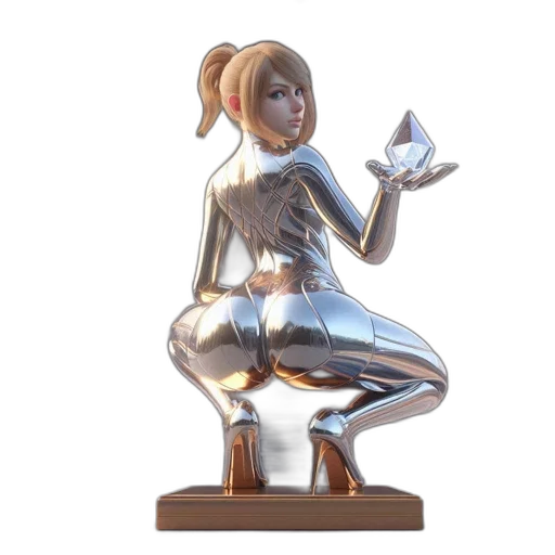 jewelry, concept art, 3d render, fantasy art, anime, artistic, render, portrays transparent PNG cut-out