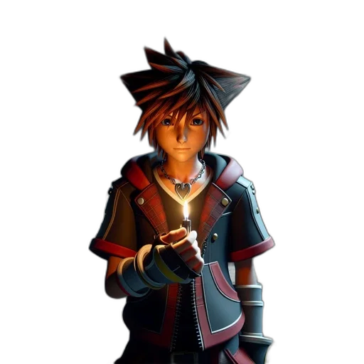staff, jacket, weapon, sword, concept art, fantasy art, pixel art, 3d render transparent PNG cut-out