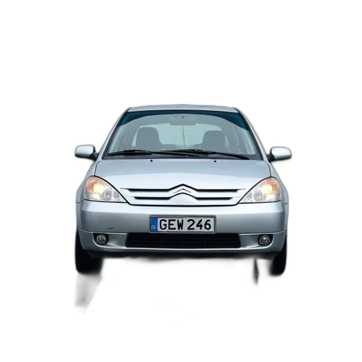 car, 3d render, photorealistic, silver, hatchback, parked, wet, asphalt transparent PNG cut-out