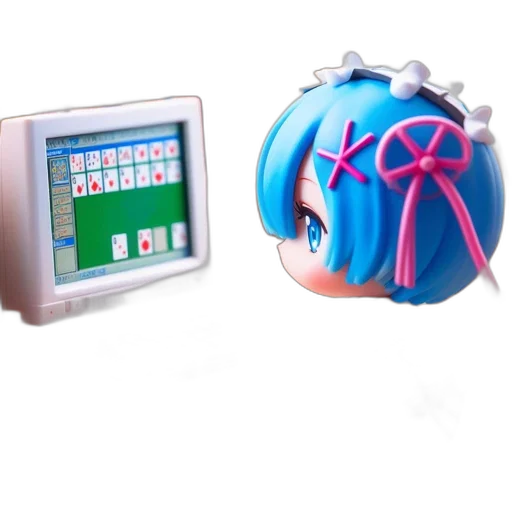 robot, jewelry, staff, weapon, vaporwave, 3d render, concept art, pastel transparent PNG cut-out