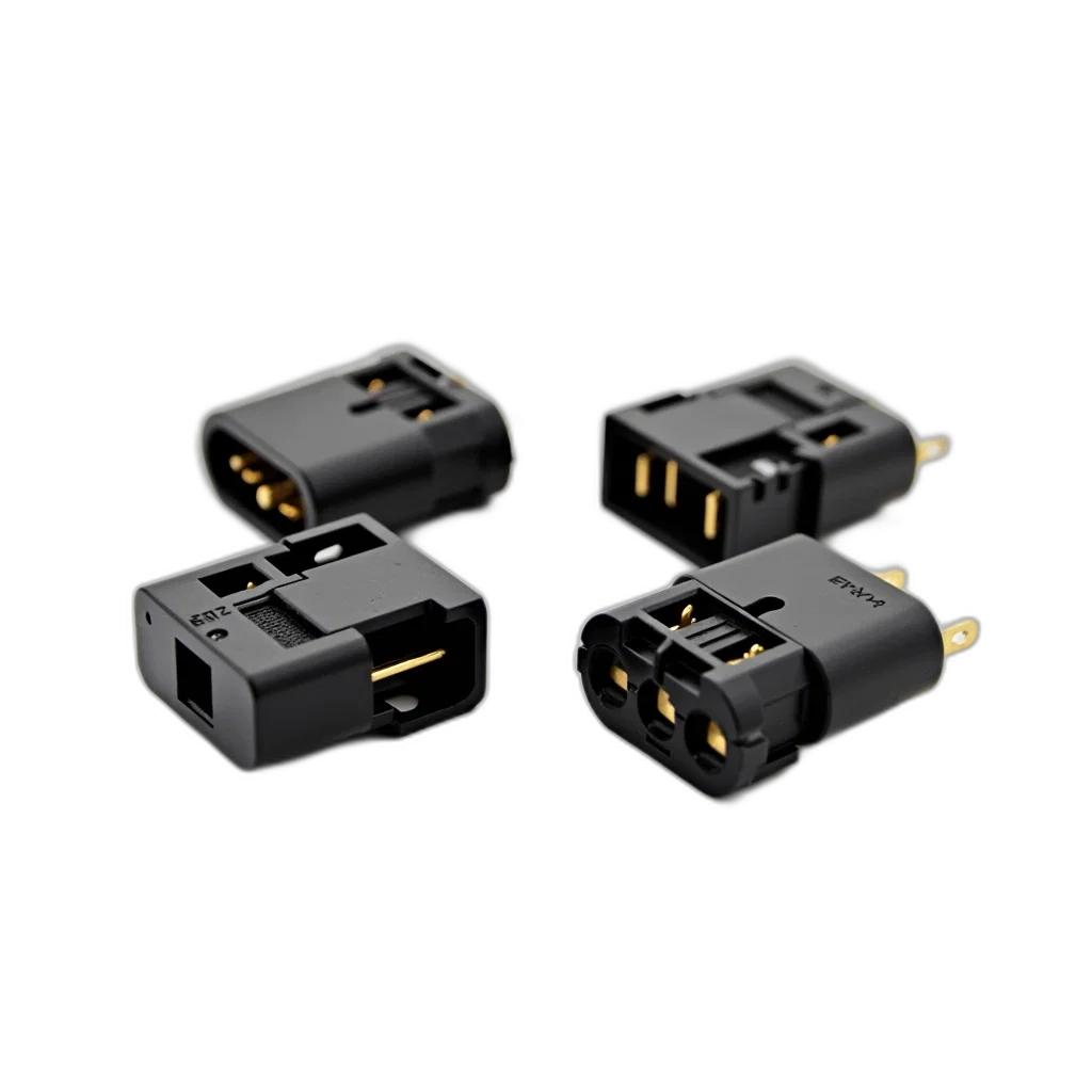 crown, jewelry, 3d render, set, four, black, plastic, connectors transparent PNG cut-out