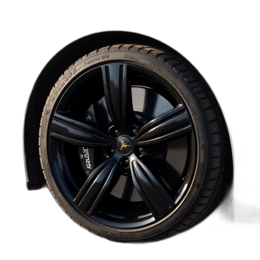 car, 3d render, close-up, front, wheel, showcasing, tire, rim transparent PNG cut-out
