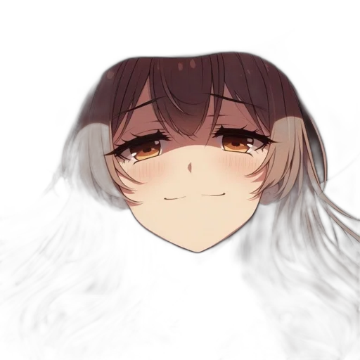 hair, creature, face, mask, anime, pixel art, photorealistic, watercolor transparent PNG cut-out