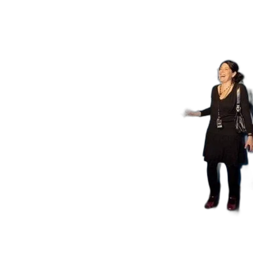 jacket, shoes, dress, staff transparent PNG cut-out