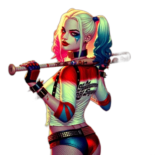weapon, staff, sword, cyberpunk, comic book art, pixel art, concept art, neon lights transparent PNG cut-out