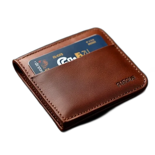 rfid, men, genuine, leather transparent PNG cut-out