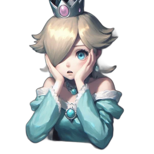 crown, staff, face, mask, concept art, pixel art, watercolor, anime transparent PNG cut-out
