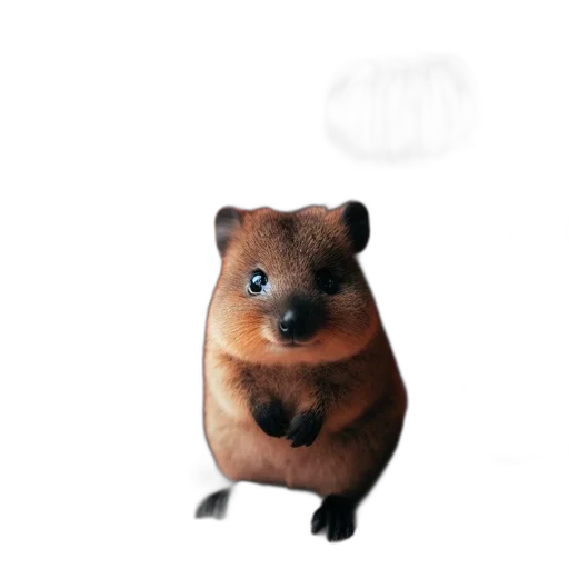 animal, staff, creature, hat, concept art, 3d render, photorealistic, watercolor transparent PNG cut-out