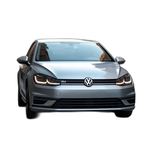car, photorealistic, 3d render, silver, volkswagen, jetto, parked, street transparent PNG cut-out
