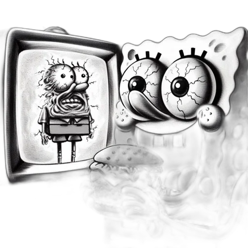 robot, mask, creature, face, concept art, cartoon, 3d render, comic book art transparent PNG cut-out
