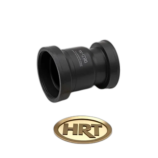 jewelry, 3d render, black, rubber, pipe, fitting, logo, placed transparent PNG cut-out