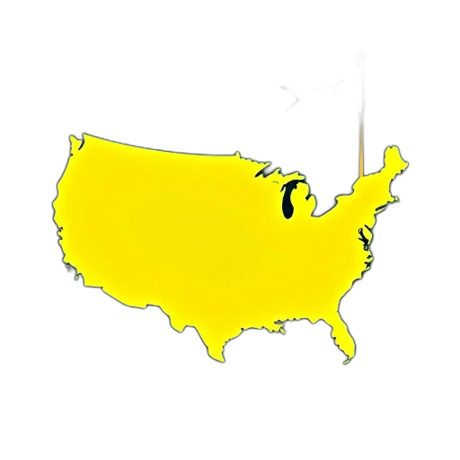 hair, stylized, image, united, states, golf, flag, top transparent PNG cut-out