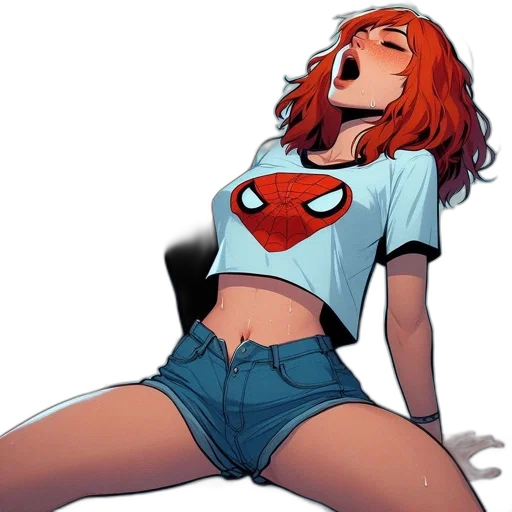 dress, comic book art, concept art, cartoon, pixel art, two, characters, stand transparent PNG cut-out