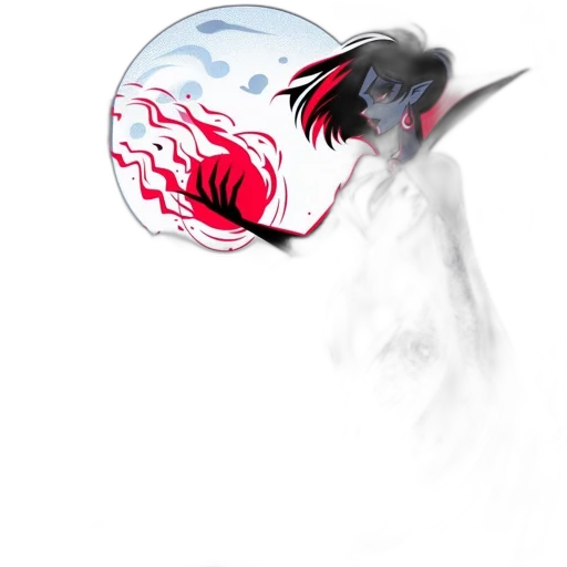 dragon, mask, creature, staff, concept art, fantasy art, comic book art, watercolor transparent PNG cut-out