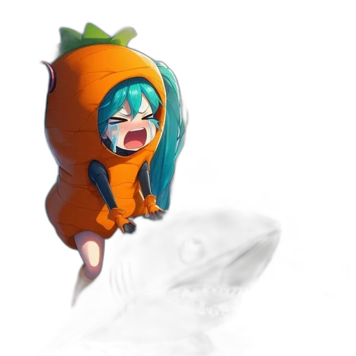 creature, food, weapon, dragon, concept art, anime, 3d render, pixel art transparent PNG cut-out