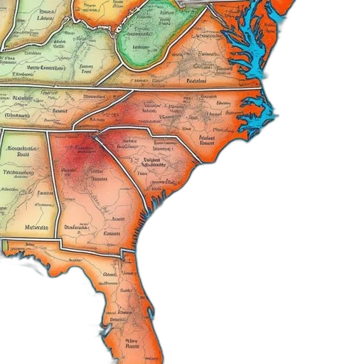 map, hurricane, irma, north transparent PNG cut-out