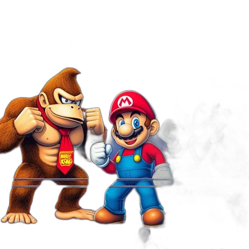 animal, concept art, 3d render, pixel art, poster, advertising, nintendo, sega transparent PNG cut-out