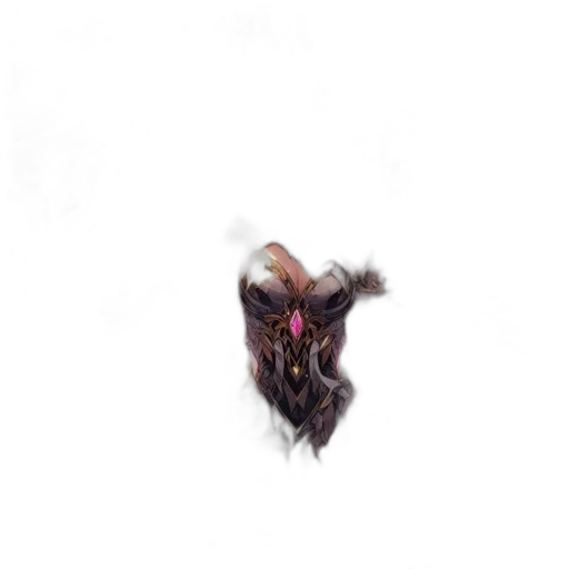 creature, dragon, mask, hair transparent PNG cut-out