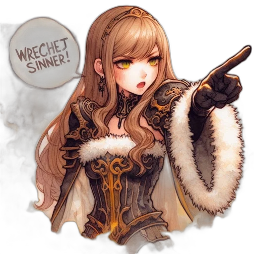 weapon, staff, sword, fantasy art, concept art, pixel art, anime, monochrome transparent PNG cut-out