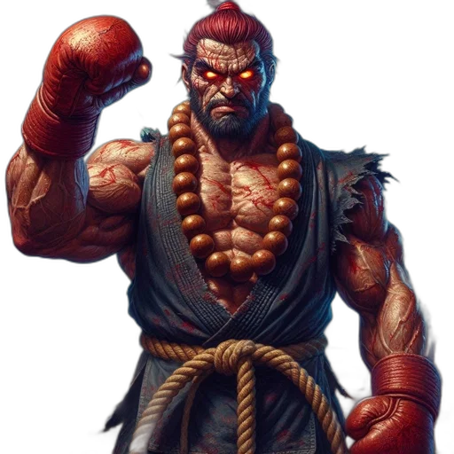 concept art, comic book art, fantasy art, photorealistic, muscular, figure, glowing, red transparent PNG cut-out