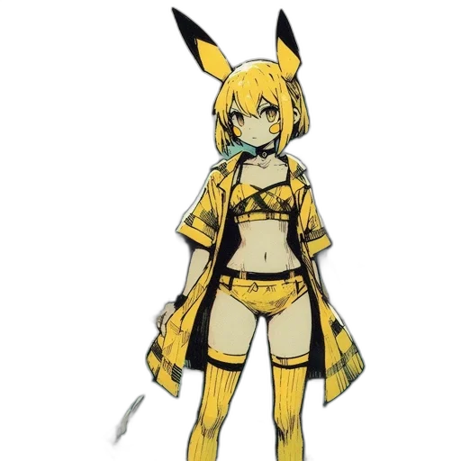 staff, dress, weapon, animal, concept art, anime, pixel art, fantasy art transparent PNG cut-out