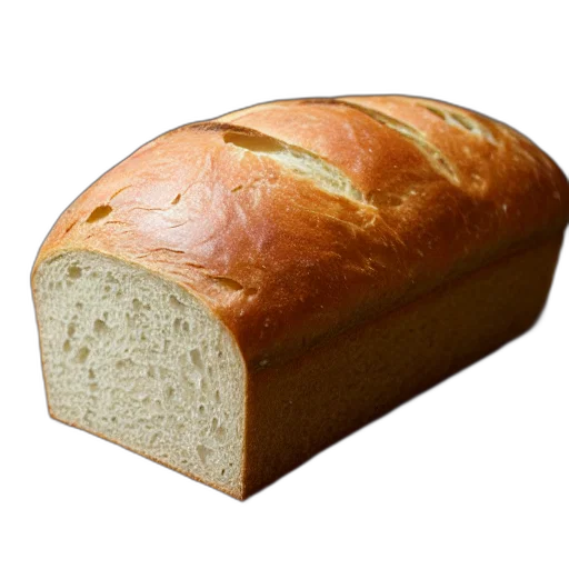 food, weapon, hat, face, photorealistic, 3d render, loaf, bread transparent PNG cut-out