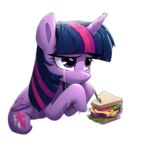 food, animal, creature, hat, 3d render, pixel art, concept art, vaporwave transparent PNG cut-out