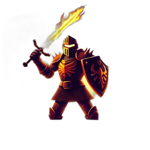sword, weapon, staff, dragon, pixel art, concept art, fantasy art, 3d render transparent PNG cut-out