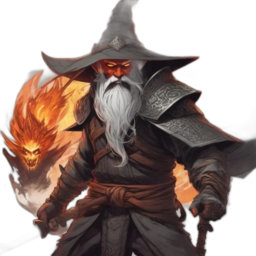 staff, dragon, mask, fantasy art, concept art, pixel art, comic book art, fire transparent PNG cut-out