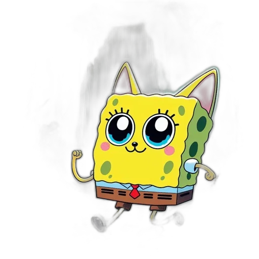 animal, creature, staff, robot, concept art, cartoon, pixel art, 3d render transparent PNG cut-out