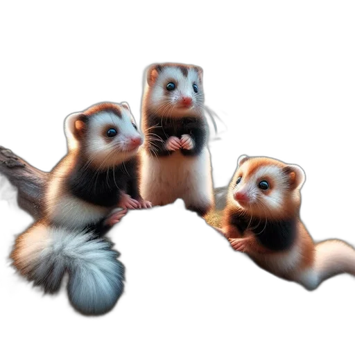 animal, staff, creature, hair, 3d render, concept art, photorealistic, fantasy art transparent PNG cut-out