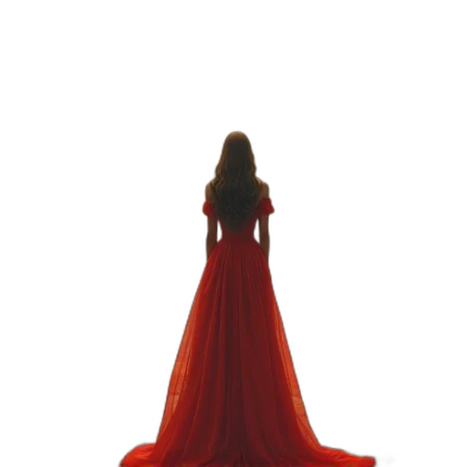dress, crown, hair, jewelry transparent PNG cut-out