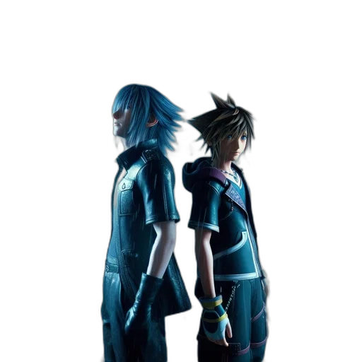 jacket, concept art, 3d render, pixel art, anime, outer space, underwater, blue transparent PNG cut-out