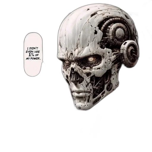 robot, mask, face, creature, concept art, comic book art, 3d render, photorealistic transparent PNG cut-out
