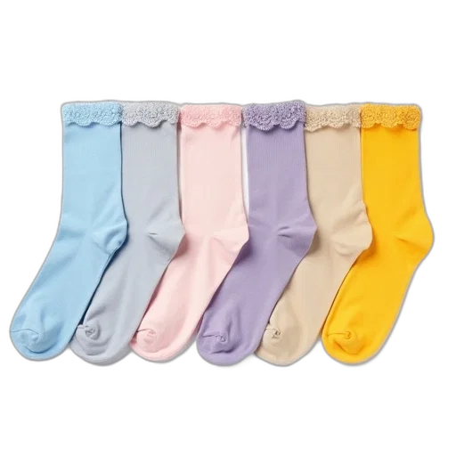 shoes, pastel, colorful, blue, neon, collection, six, different transparent PNG cut-out