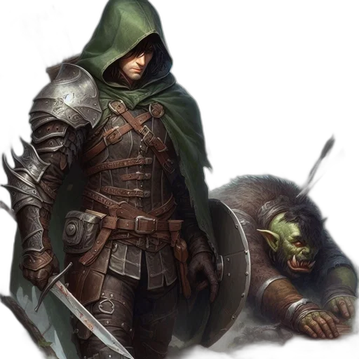 sword, staff, weapon, fantasy art, concept art, photorealistic, pixel art, green transparent PNG cut-out