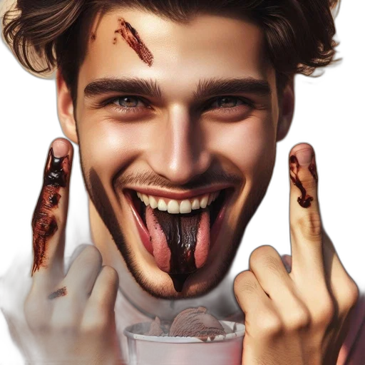 face, food, creature, animal, photorealistic, concept art, cyberpunk, fantasy art transparent PNG cut-out